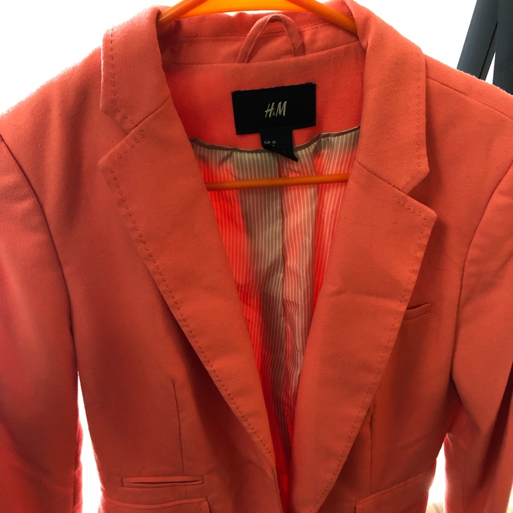 Pink blazer